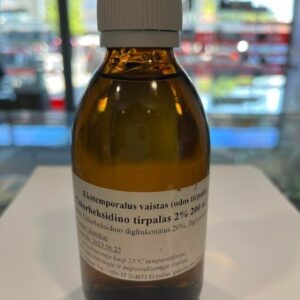 Chlorheksidino tirpalas kanalams skalauti 2% (200 g)