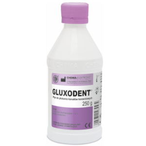 Gluxodent šķidrums zoba sakņu kanālu skalošanai (hlorheksidīna diglukonāts 2%; 250 g)