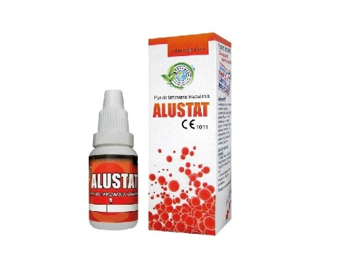 Alustat kraujavimą stabdantis skystis