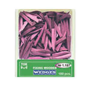 Mediniai kaištukai N 1.187 (stori, ilgi)