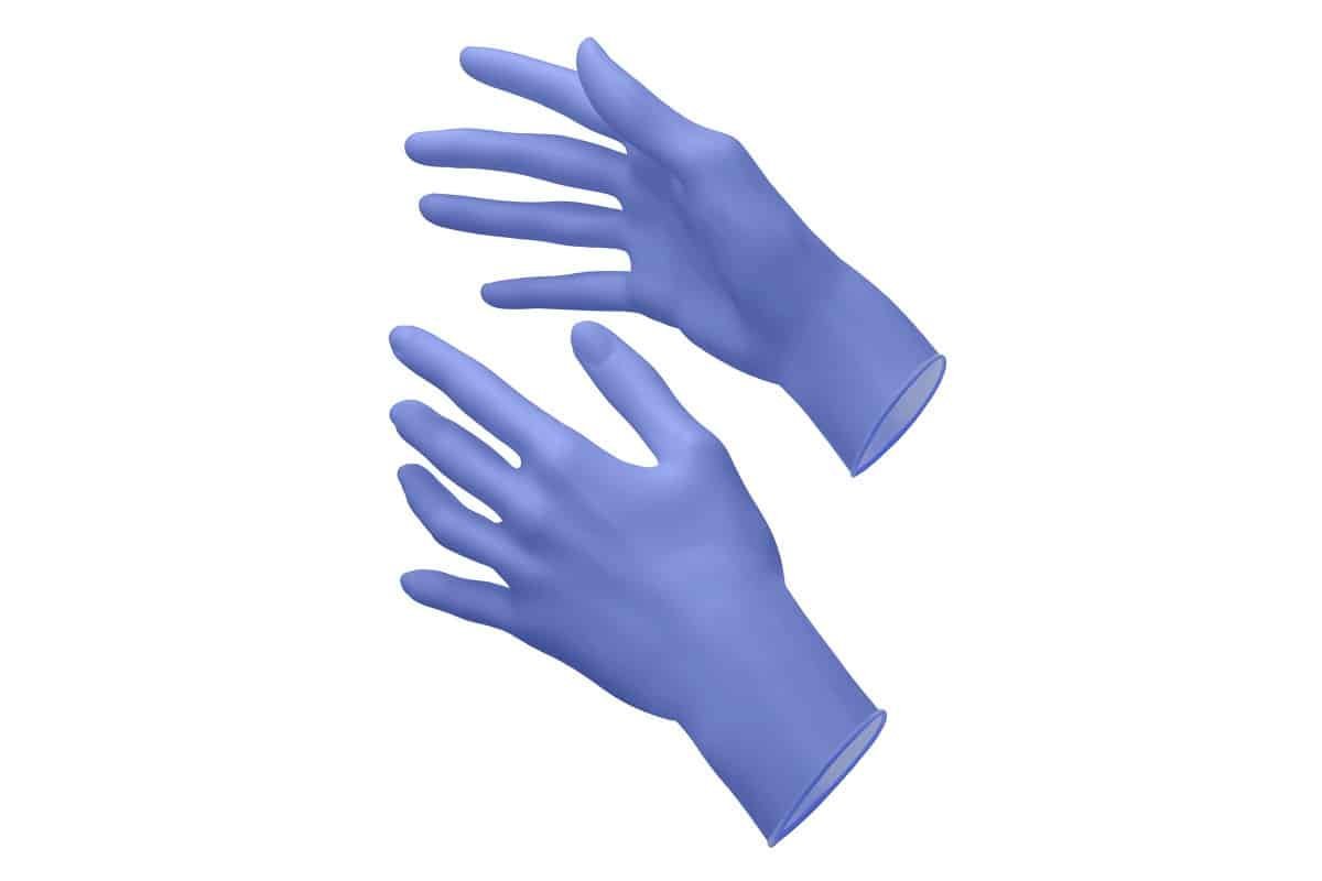 AKZENTA ONE nitrilo pirštinės (Tender levander)