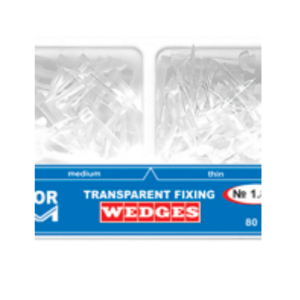 Permatomi plastikiniai kaištukai N 1.820 (2 tipų rinkinys)