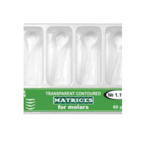 Permatomos kontūrinės matricos moliarams N 1.191 (rinkinys)