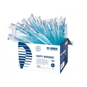 Vienkartiniai dantų šepetėliai impregnuoti pasta