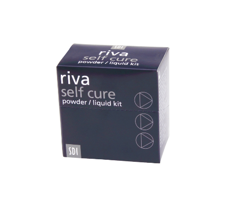 Riva self cure stiklo jonomerinis užpildas